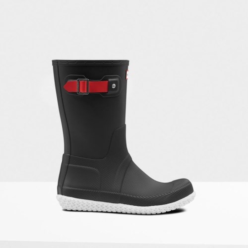Hunter Original Flat Heel Calendar Sole Short Wellies (E698Q) Ireland